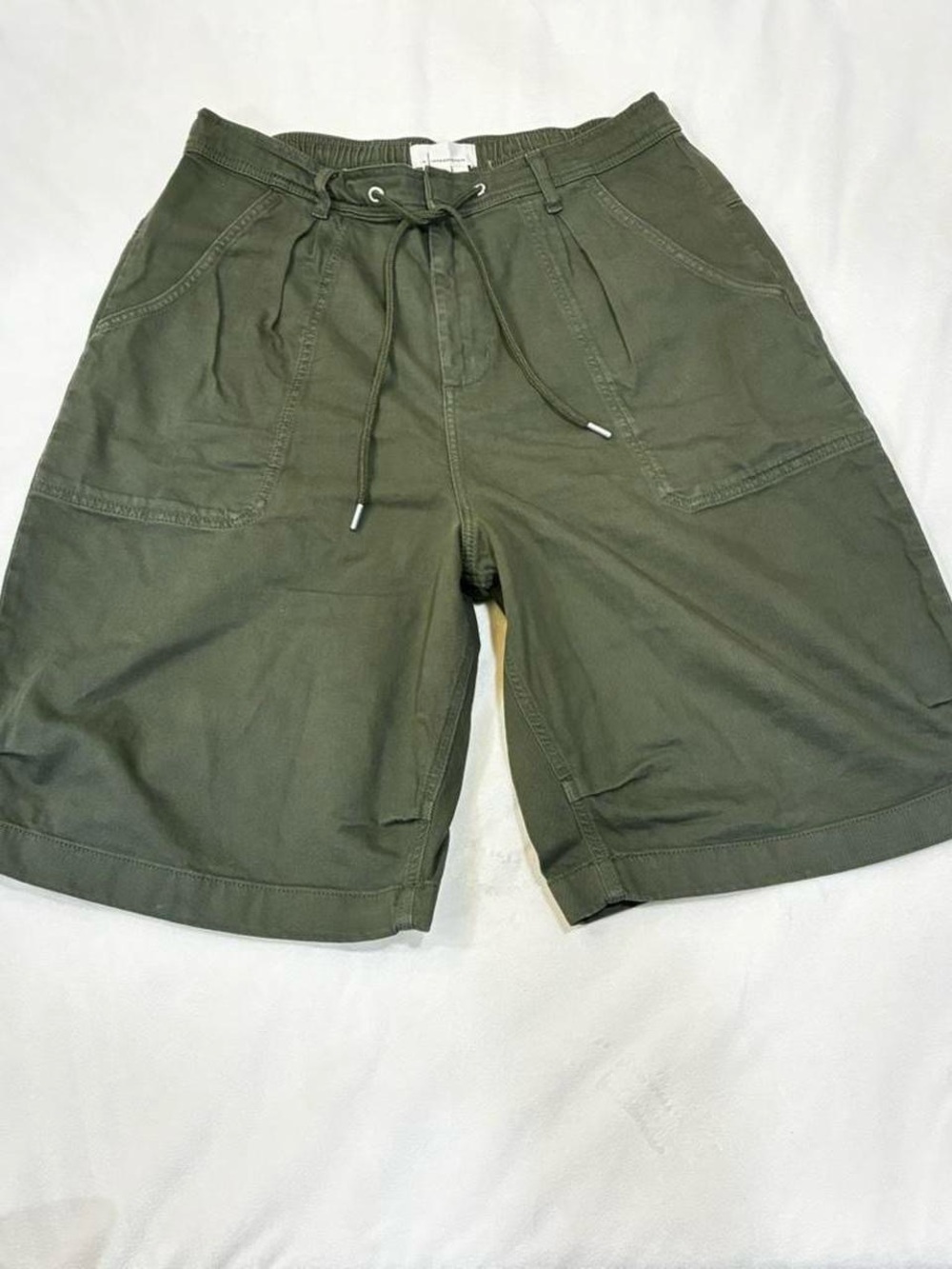 By Anthropologie Daily Cargo Shorts Olive Green